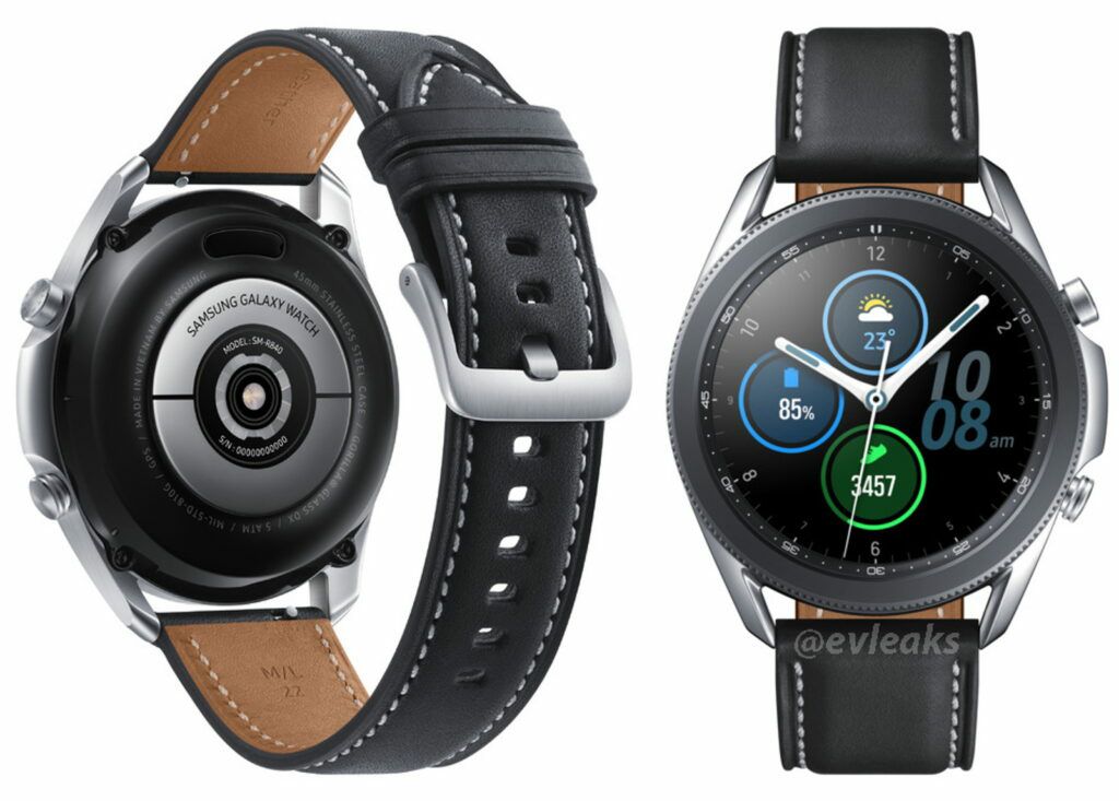 Samsung Galaxy Watch 3 se filtra en una serie de imágenes