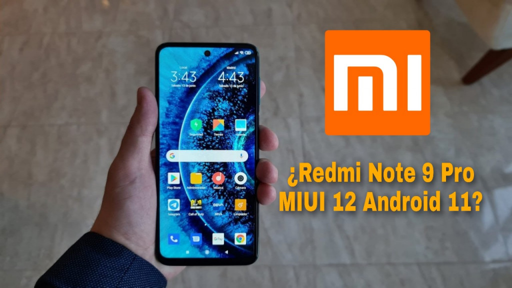 Redmi Note 9 Pro MIUI 12 Android 11