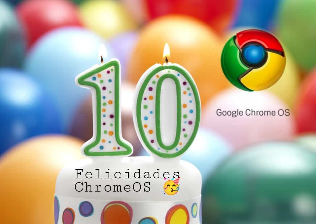 Google Chrome OS 10 años
