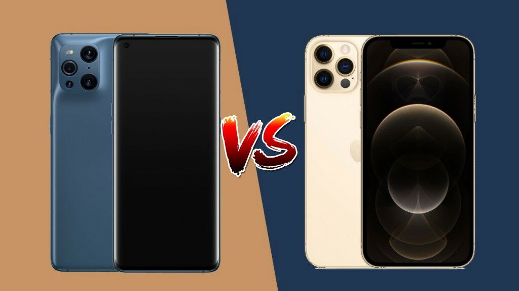 Oppo Find X3 Pro VS iPhone 12 Pro Max