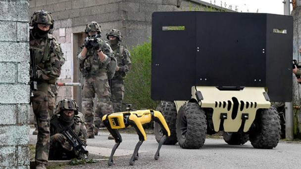 Ejército francés desplegado robot Spot