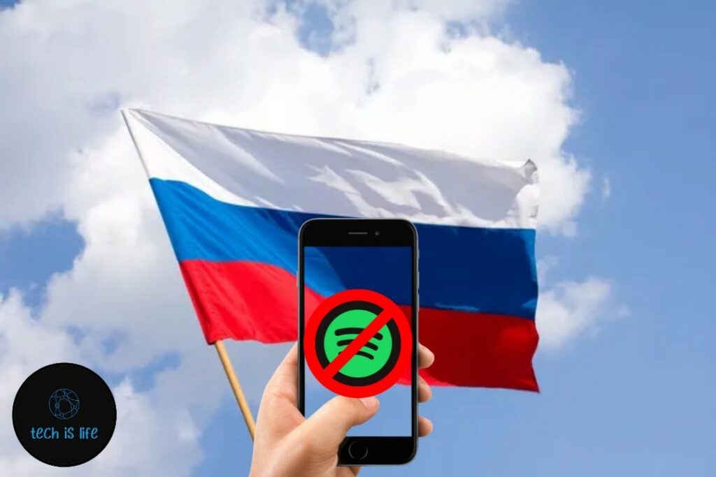 Spotify cancela servicios en Rusia