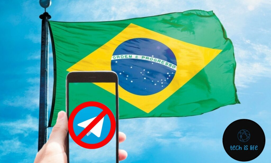 Telegram prohibido en Brasil